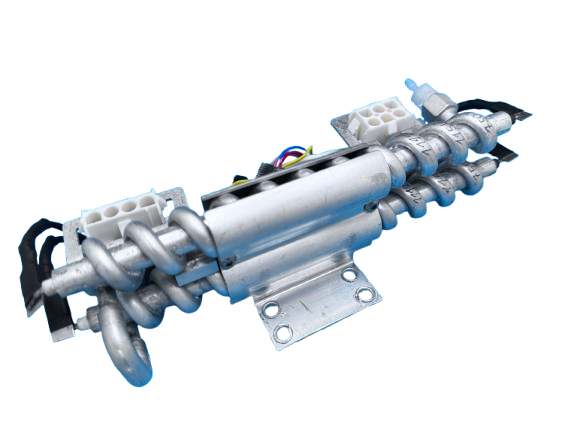 Flow Through Heater With Assemblies